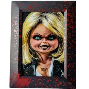 Bride of Chucky Tiffany Valentine Framed Photo Print Horror Punk Rock Gothic Art